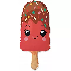 Шар Фигура Счастливое эскимо Красный